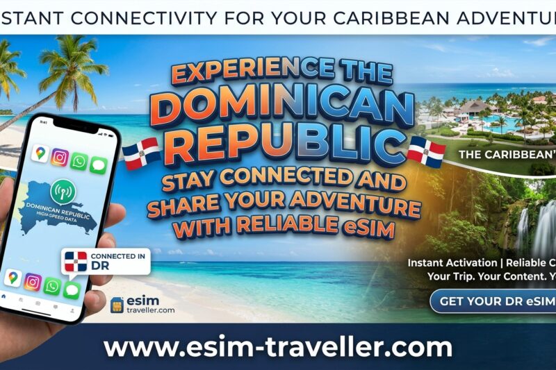 République dominicaine – restez connecté grâce à la meilleure eSIM